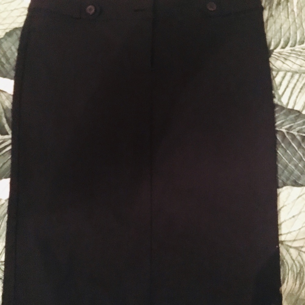 NW HAVE & HAVE BLACK PENCIL SKIRT SZ S